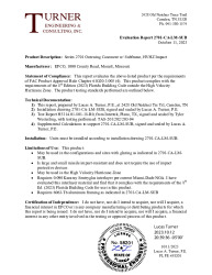 PR TECH DOCS FL24163 R4 AE EVALREPORT-2701-CA-LM-SUB