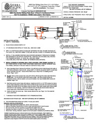 PR Instl Docs FL24478 R3 II 8000 Sliding Patio Dr 3Wide 107x96 CCL448-H-015.04 ESP018319P-1643