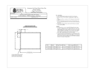 PR Instl Docs FL24502 R3 II 429-H-519.02-.05 C-DGP Nail Fin Installation Instructions