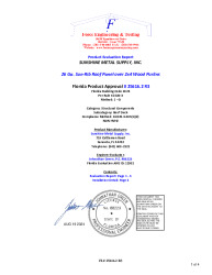PR Instl Docs FL25616 R3 II 26 Ga. Sun-Rib over 2x4 Wood Purlins