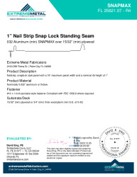 PR INSTL DOCS FL25621 R4 II 032 SNAPMAX PLYWOOD D