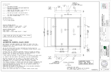 PR INSTL DOCS FL25674 R8 II SERIES 700 SGD-LMI-JA-1844-24-SS1