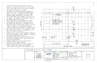 PR INSTL DOCS FL26341 R3 II CERAM DWG2