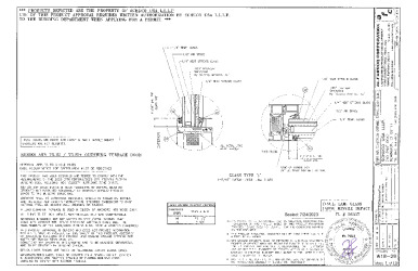 PR INSTL DOCS FL26357 R3 II SS- AWS 75 SI ALUM TERRACE DOOR (LMI) DWG W18-28 (2023.1)
