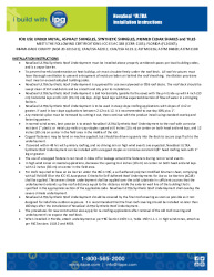 PR Instl Docs FL26367 R5 II NovaSeal Ultra Install Instructions May 2021