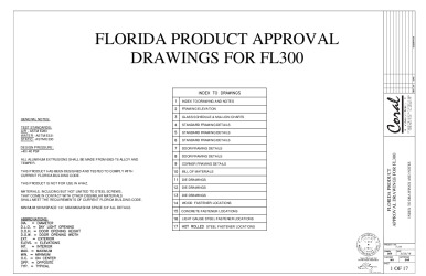 PR INSTL DOCS FL26509 R2 II 102845 - FL300 INSTALLATION DRAWINGS