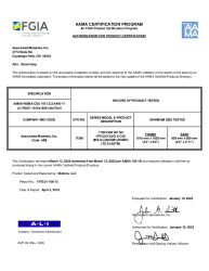 PR CERTIFICATE FL26514 R5 C CAC AAMA CERT CPD (A) 17390 (40 X 72)