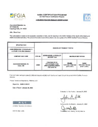 PR CERTIFICATE FL26514 R5 C CAC AAMA CERT CPD (B) 20028 (48 X 60)