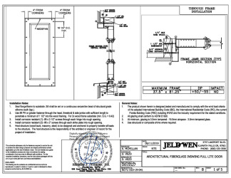 PR Instl Docs FL26840 R10 II A-Tech FG IS Full Lite NI HVHZ FBC SS 2019-06-17