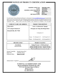 PR CERTIFICATE FL26840 R11 C CAC NI013981.13-R1