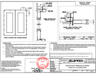 PR Instl Docs FL26840 R11 II A-Tech FG Outswing Opaque 86x96.25 50-50 FBC Installs 10-24-24 DSS
