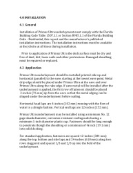 PR Instl Docs FL26922 R3 II Primus Ultra installation instructions FBC