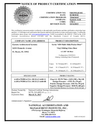 PR CERTIFICATE FL27113 R8 C CAC NI013954.03-R2