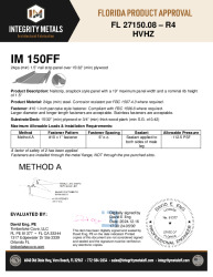 PR Instl Docs FL27150 R4 II 24ga 150FF plywood