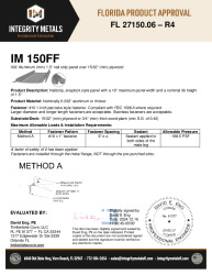 PR Instl Docs FL27150 R4 II 32Al 150FF plywood nonHVHZ