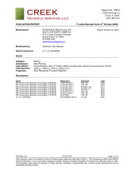 PR TECH DOCS FL27421 R3 AE TRS18001.3B 2023 FBC EVAL METAL ROOFING (HVHZ) FINAL