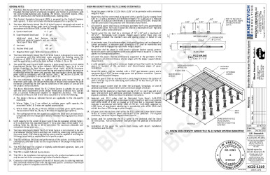 PR INSTL DOCS FL27442 R7 II KC22-1219-R0 MID-DENSITY WOOD TILE FS12 PED DSS