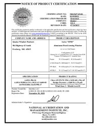 PR CERTIFICATE FL27676 R7 C CAC NI015457.05-R1