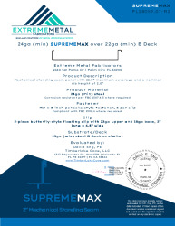 PR TECH DOCS FL28059 R2 AE 24GA SUPREMEMAX BDECK