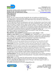 PR CERTIFICATE FL28078 R2 C CAC FL28078 DADE NOA 21-0630.10 1606DHPM