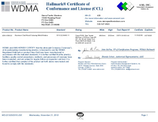 PR CERTIFICATE FL28482 R2 C CAC 429-H-556.02 CCL