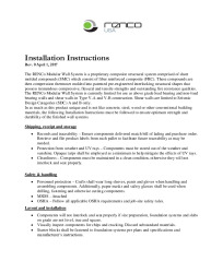 PR INSTL DOCS FL28487 R4 II FL28487 R4 II RENCO - INSTALLATION INSTRUCTIONS  4-1-17