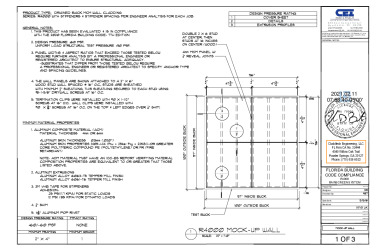 PR Instl Docs FL28786 R2 II SS FLORIDA BUILDING CODE APPROVAL 1.27.21