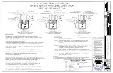 PR Instl Docs FL28876 R3 II CGS-Series 2850 SGD 3-tracks LMI FL28876.1 AD19-05 -  REV11.01.2021 ss