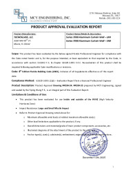 PR TECH DOCS FL28879 R6 AE EVR CW7000 UNA RESIDENCE