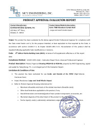 PR TECH DOCS FL28879 R7 AE EVALUATION REPORT FBC 2023 7000 NEW SS