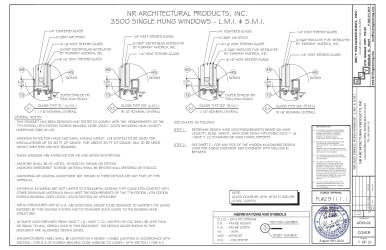 PR Instl Docs FL29111 R3 II 08.16.2023 - AD19-02 -  NR3500 sing hung window FL29111 - LMI and SMI- SS