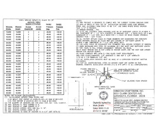 PR Instl Docs FL29194 R3 II PVC Awning Impact Installation