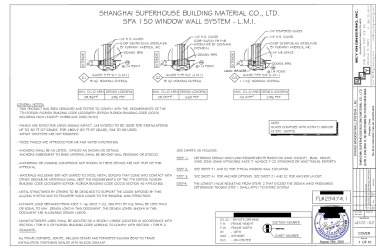 PR Instl Docs FL29474 R5 II SPA 150 WINDOW WALL-LMI FL29474.1 AD22-02 REV08.15.2023 SS