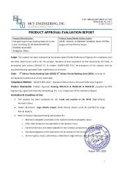 PR TECH DOCS FL29474 R6 AE EVALUATION REPORT - SPA 150 FBC 2023 SS