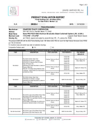 PR TECH DOCS FL29520 R17 AE PRO-TECH 45SG-PA EVR-SS