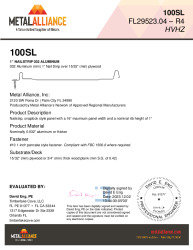 PR Instl Docs FL29523 R4 II 32Al 100SL plywood