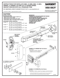 PR INSTL DOCS FL2998 R17 II FL2998 R9 - A6770P - 8800 EXITS