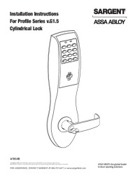 PR Instl Docs FL2998 R17 II FL2998 R9 - A7854B - Profile Cylindrical