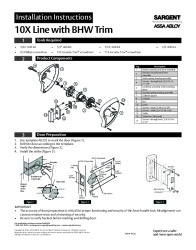 PR INSTL DOCS FL2998 R19 II A8334 SAR 10XLINE BHW TRIM