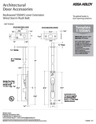 PR Instl Docs FL2998 R19 II FL2998 R9 - Rockwood 556WS Template