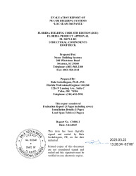 PR Instl Docs FL30072 R3 II EvaluationReportC2888 1