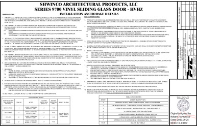 PR Instl Docs FL30505 R4 II SHW0003 RevA Series 9700 SGD OXXXAXXXO HVHZ ss