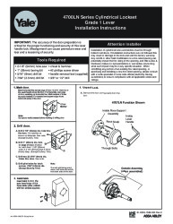 PR Instl Docs FL3063 R13 II 4700LN InstInstruc