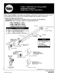 PR INSTL DOCS FL3063 R13 II 7150(F)WSINSTINSTRUC