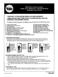 PR Instl Docs FL3063 R13 II 8800MortiseInstInstruc