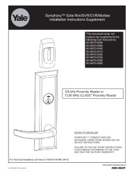 PR INSTL DOCS FL3063 R14 II SYMPHONYTRIMEXITDEVICES