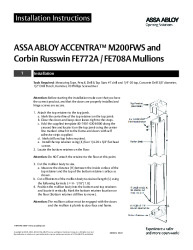 PR INSTL DOCS FL3063 R15 II AADSS1215574