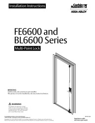 PR INSTL DOCS FL3067 R15 II CORBIN RUSSWIN SQUISH 820 (FM440) 03-2020-LO