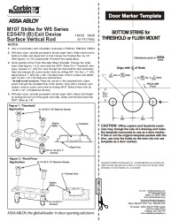 PR INSTL DOCS FL3067 R15 II FM702 - ED5470B BOTTOMSTRIKE