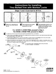 PR INSTL DOCS FL3067 R15 II ML2000MORISEINSTINSTRUC